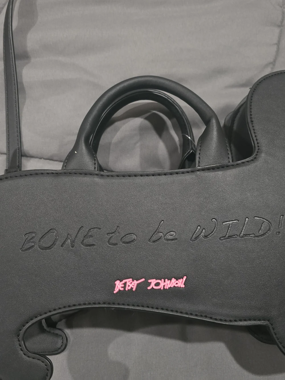 Betsey Johnson playful dachshund